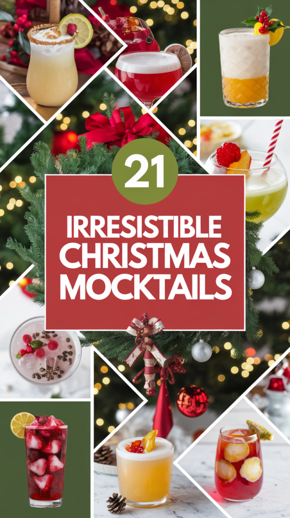 21 Irresistible Christmas Mocktails That Will Make Your Holiday Celebrations Sparkle!