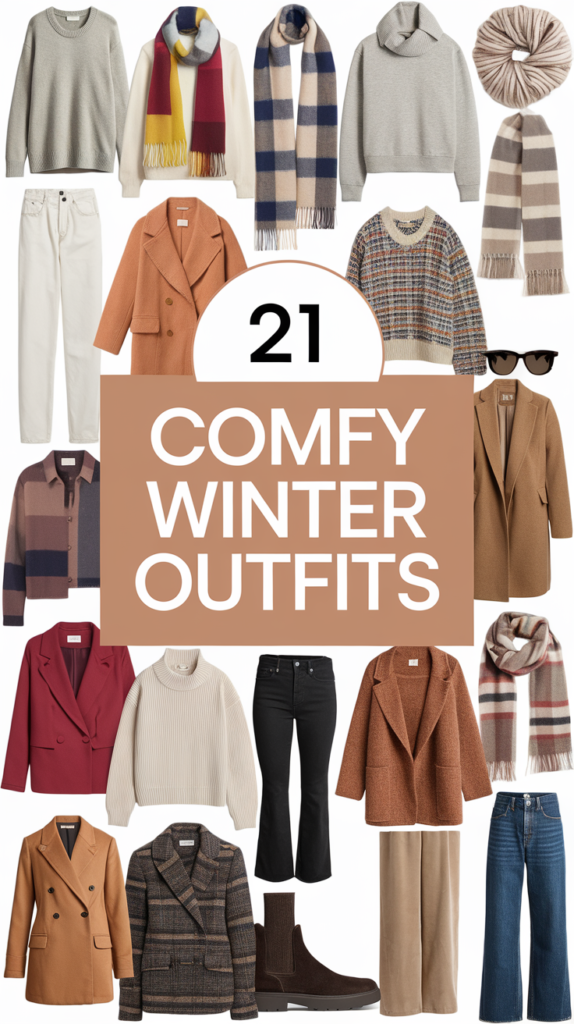21 Comfy Winter Outfits That'll Keep You Snug and Stylish All Season Long!