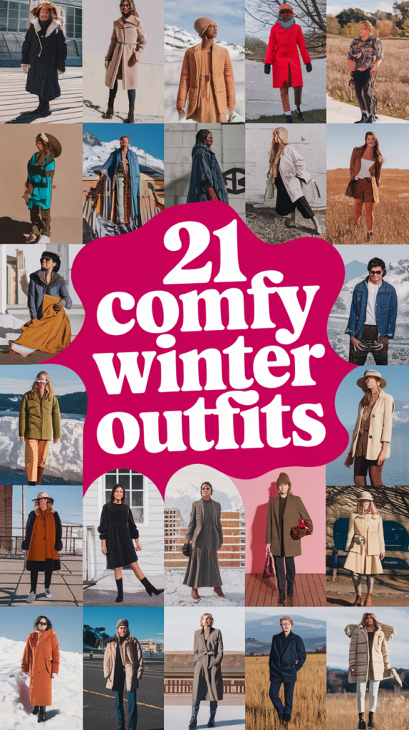 21 Comfy Winter Outfits That'll Keep You Snug and Stylish All Season Long!