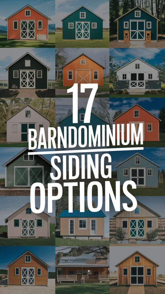 17 Barndominium Siding Options That Will Elevate Your Home's Style
