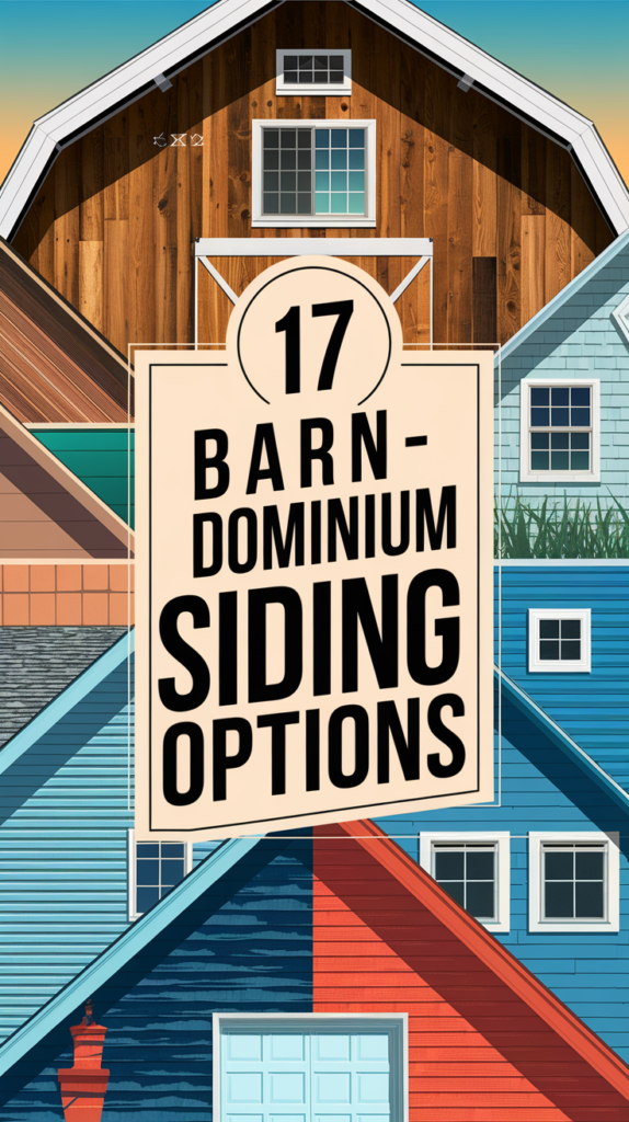 17 Barndominium Siding Options That Will Elevate Your Home's Style