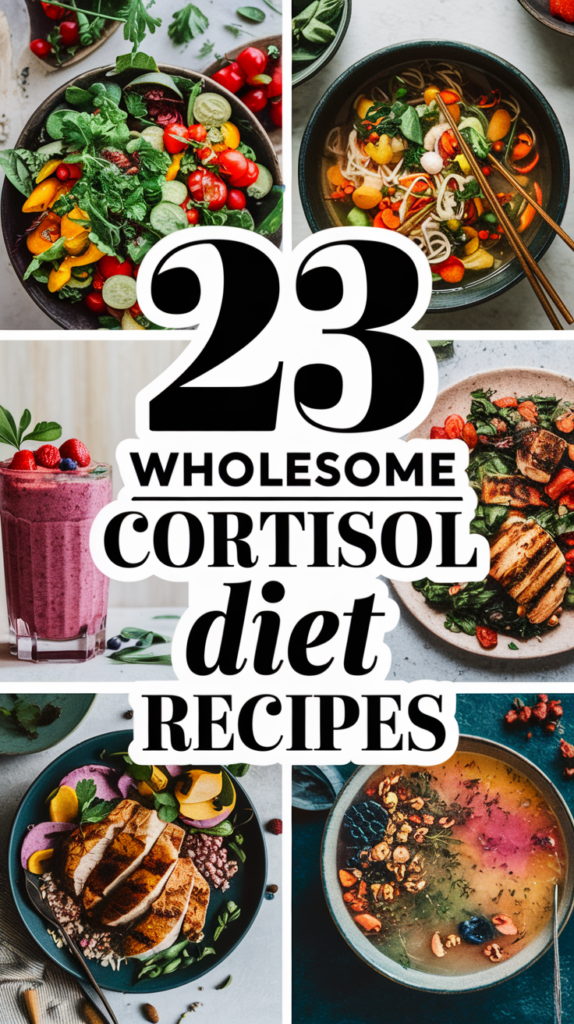 23 Wholesome Cortisol Diet Recipes That Boost Your Wellness Game