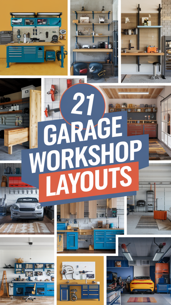 21 Garage Workshop Layouts That'll Transform Your Space Into a DIY Dreamland!