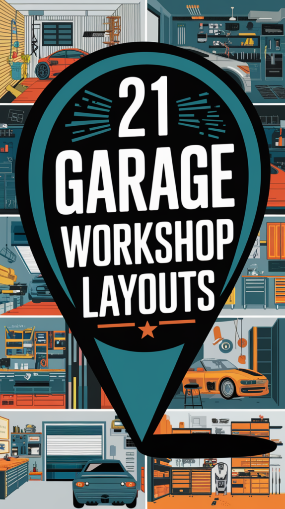 21 Garage Workshop Layouts That'll Transform Your Space Into a DIY Dreamland!