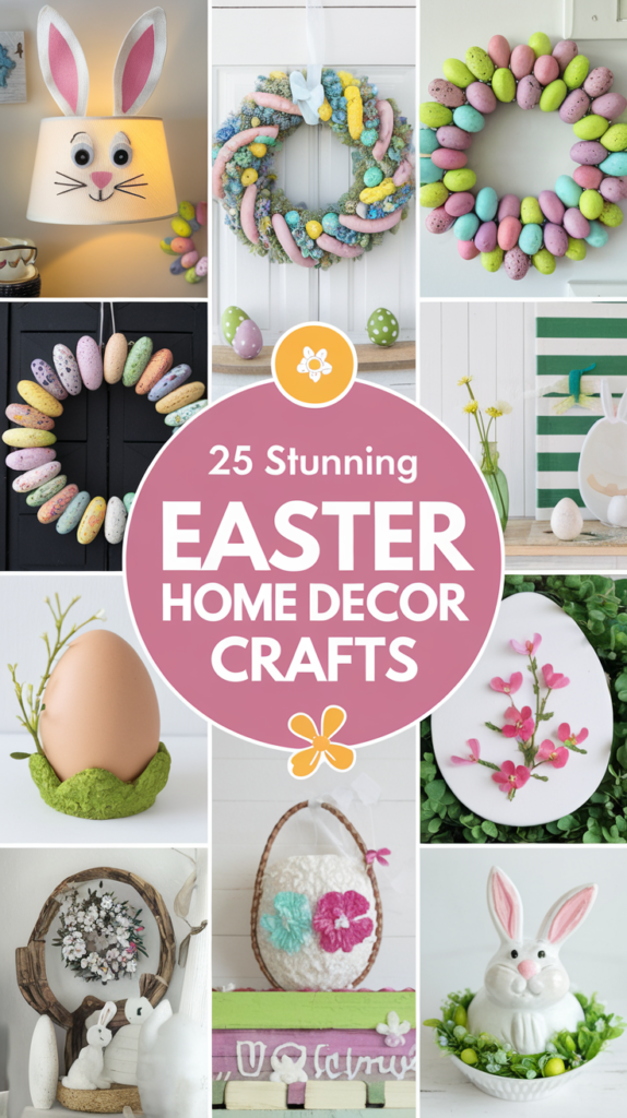 25 Stunning Easter Home Decor Crafts That Will Wow Your Guests
