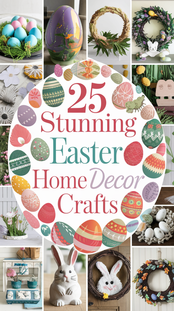 25 Stunning Easter Home Decor Crafts That Will Wow Your Guests