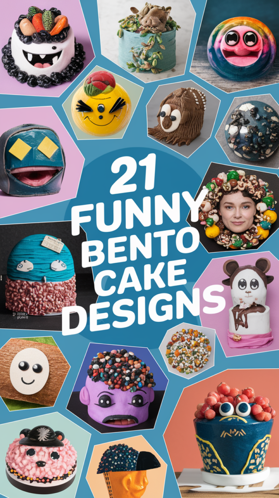 21 Absolutely Funny Bento Cake Designs You Have to See to Believe!