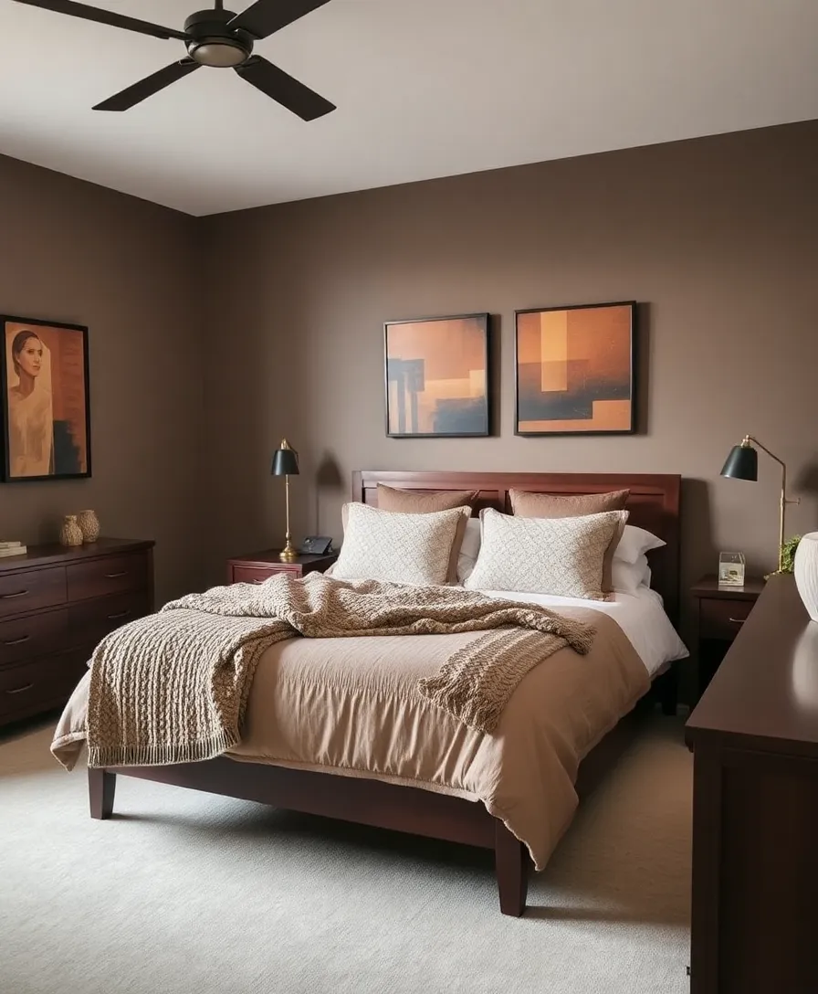 21 Best Warm Bedroom Colors That Will Make You Feel Like You're in a Cozy Hug! 21 Warm Bedroom Colors That Will Make You Feel Like You're in a Cozy Hug! - 2. Warm Taupe: Earthy Comfort