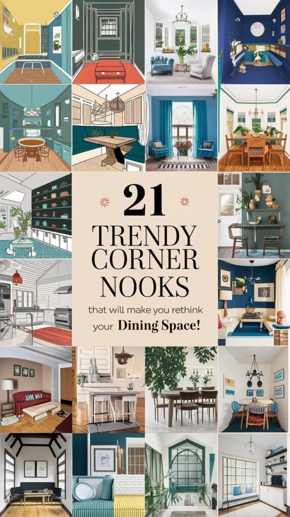 21 Trendy Corner Dining Nooks That Will Make You Rethink Your Dining Space!