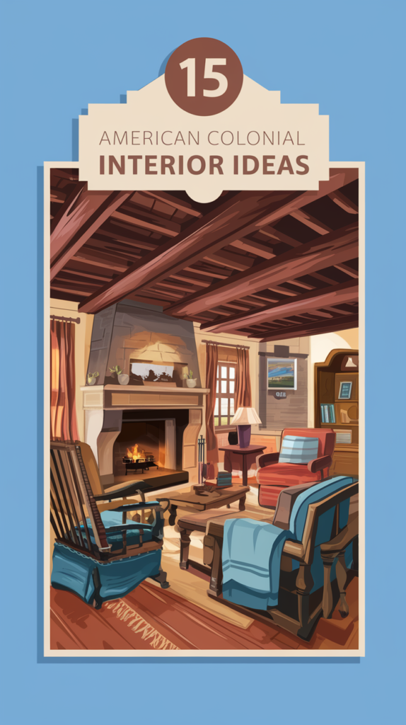 15 American Colonial Interior Ideas For A Timeless Look