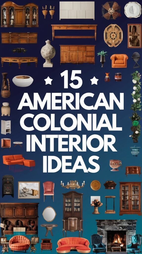 15 American Colonial Interior Ideas For A Timeless Look