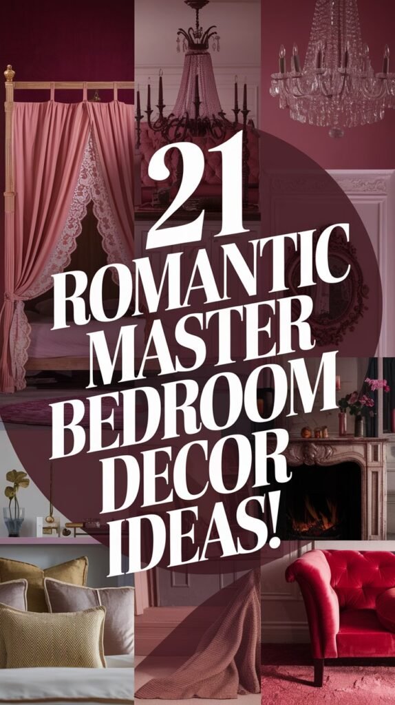 21 Romantic Master Bedroom Decor Ideas That Will Ignite the Spark in Your Relationship!